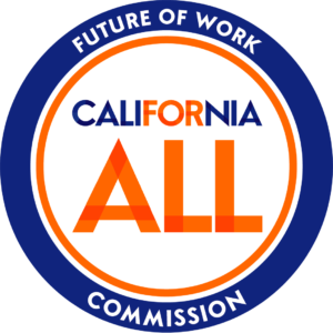 Future of Work Commission Logo, California for All